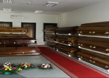 Продаја сандука и пратеће погребне опреме